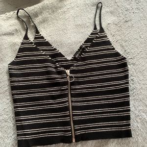 Stripped crop top